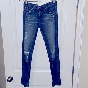 AG Super Skinny Ankle Jeans